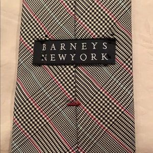 Barney’s plaid tie
